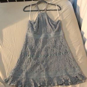 Anthropologie periwinkle dress